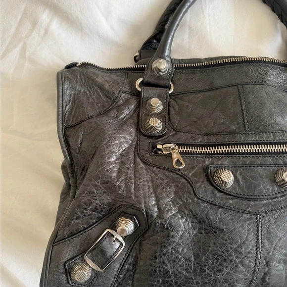 Balenciaga City Work Giant Moto Bag - Picture 2 of 10